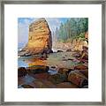 Otter Rock Beach Framed Print