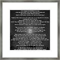 Our Big World In Heaven Framed Print