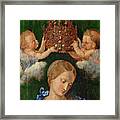 Our Lady Of The Rosary Framed Print