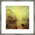 Ovid Banished From Rome Framed Print