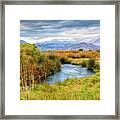 Owens River Framed Print