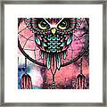 Owl Dreamcatcher Framed Print