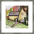 Owlpen Manor The Cotswolds Framed Print