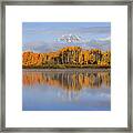 Oxbow Bend Pano Framed Print
