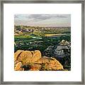 Oxbow Overlook - Theodore Roosevelt National Park North Unit Framed Print