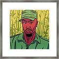 Pac Of The Jungle Framed Print