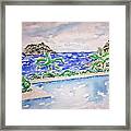 Pacific Pool Framed Print