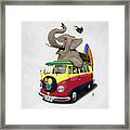 Pack The Trunk Framed Print