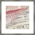 Painted Hills Oregon Textures 1 Framed Print