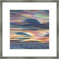 Painting The Sky Framed Print