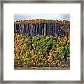 Palisade Cliffs In Autumn 3 Framed Print