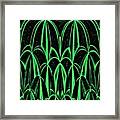 Palm Tree Green Framed Print