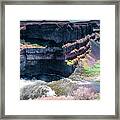 Palouse Falls Canyon Framed Print