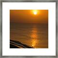 Panama Sunrise Framed Print