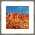 Panoramic Waterpocket Fold Capitol Reef National Park Framed Print
