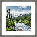 Paradise In The Rockies Framed Print