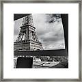 Paris Eiffel View Framed Print