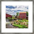 Parke County, Indiana - Bridgeton Mill And Covered Bridge Framed Print