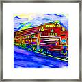 Party Train Framed Print