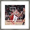 Pat Connaughton And Georges Niang Framed Print