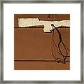 Patch Vs Wire Shadow Framed Print