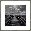 Pathway To Paradise Framed Print