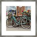 Peddlers Bike Framed Print