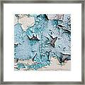 Peeling Paint In Antigua Framed Print