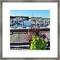 Perfect Day For The Ferry Framed Print