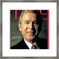 2000 Person Of The Year - George W. Bush Framed Print