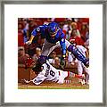 Peter Bourjos And Miguel Montero Framed Print