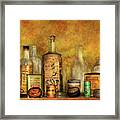 Pharmacy  - Diuretics And Blood Cures Framed Print