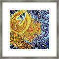 Phoenix And Dragon Framed Print