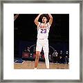 Phoenix Suns V New York Knicks Framed Print