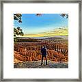 Photographer's Dream At Bryce Canyon Framed Print