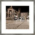 Piazza Erbe, Verona, Italy #1 Framed Print