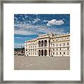 Piazza Unita D'italia, Trieste Framed Print