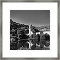 Picturesque Pont Valentre In Cahors Framed Print