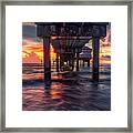 Pier 60, Clearwater Beach Framed Print