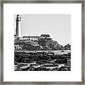 Pigeon Point Lighthouse Framed Print