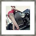 Pinup Framed Print