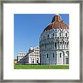 Pisa Baptistery Framed Print