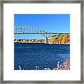 Piscataqua River Bridge Framed Print