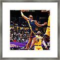 Play-in Tournament - Golden State Warriors V Los Angeles Lakers Framed Print