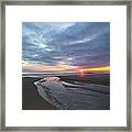 Plum Island Sunrise Framed Print