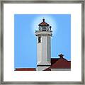 Point Wilson Lighthouse Washington Framed Print