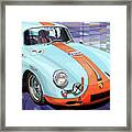 Porsche 356 Gulf Framed Print