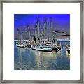 Port Royal Shrimp Boats Framed Print