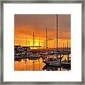 Port Townsend Sunrise Framed Print