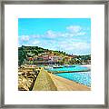 Porto Ercole Panoramic View. Tuscany Framed Print